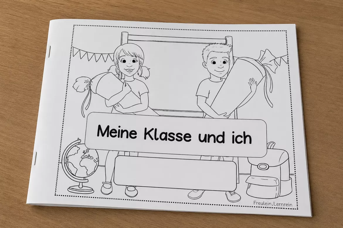 Bild in der Beschreibung des Unterrichtsmaterials Schnuppertag & Einschulung in der Grundschule : Kooperatives Patenheft für jahrgangsgemischte Klassen von Fraulein_Lehrerin #1