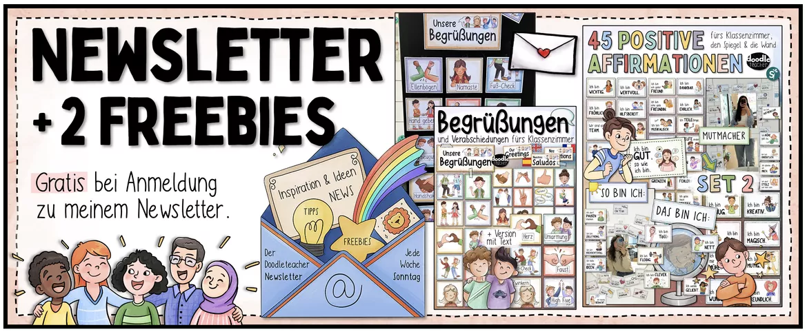 Bild in der Beschreibung des Unterrichtsmaterials Du bist gut genug! Abschiedsgeschenk Zeugnis - Grußkarte Schokoriegel von Doodleteacher #5