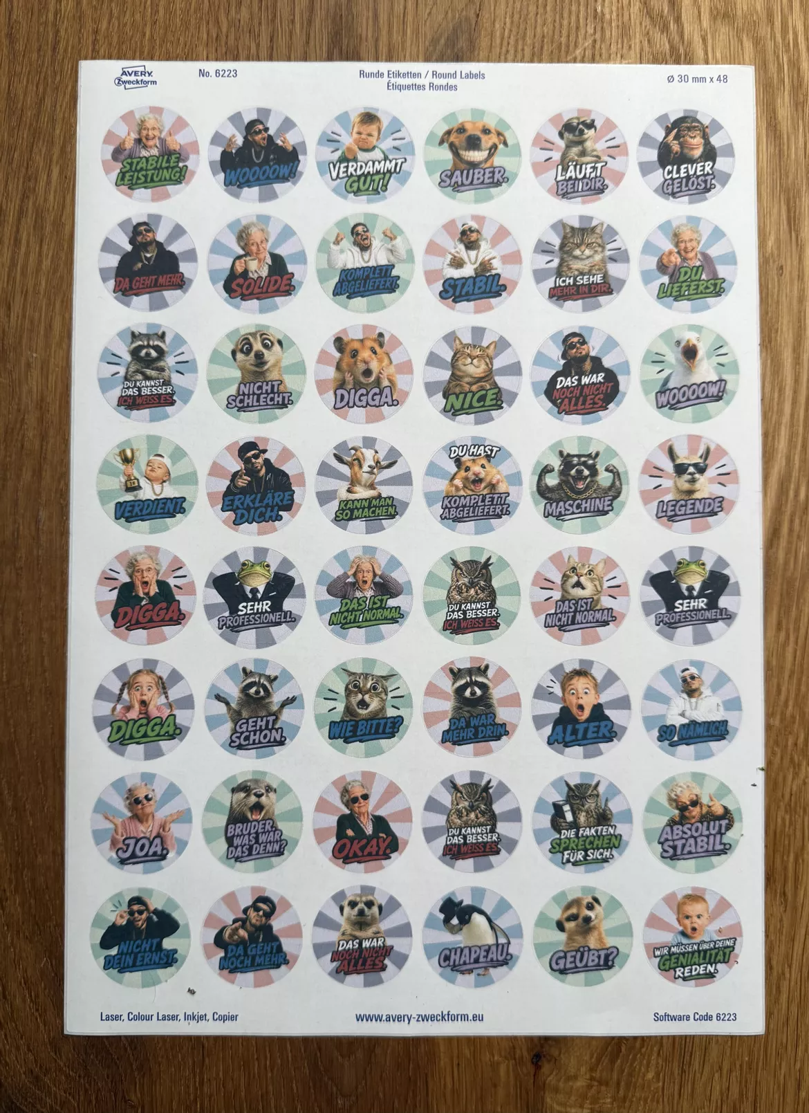 Bild in der Beschreibung des Unterrichtsmaterials Korrektursticker Memes von Sir Tobey - Ethik mit Klasse und alles zum Schulstart #1