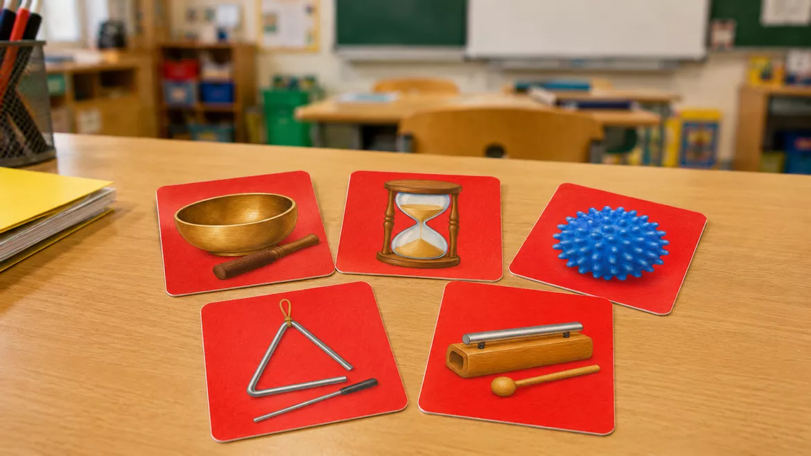 Bild in der Beschreibung des Unterrichtsmaterials Materialpaket: Achtsamkeit und Stressabbau - Unterrichtsreihe, UB-Stunde und Material von CarosClass #2