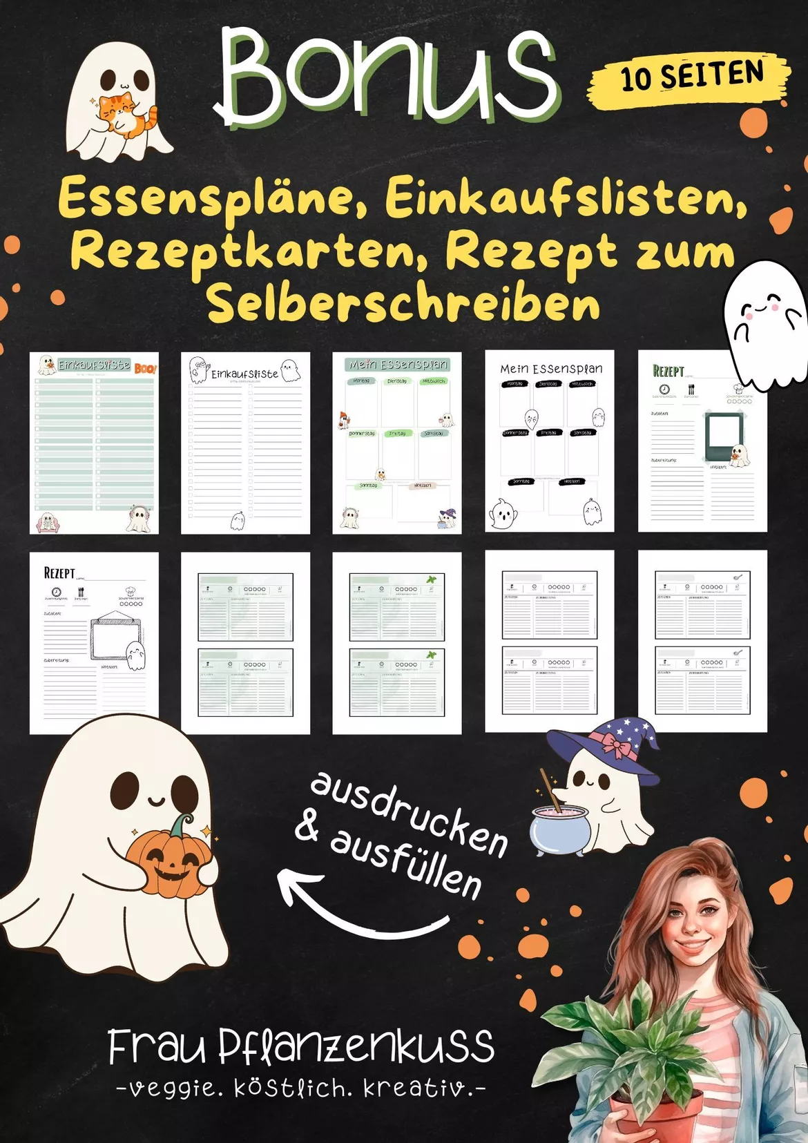 Bild in der Beschreibung des Unterrichtsmaterials Halloween-Rezept: Kartoffel-Monster aus dem Ofen | Hauswirtschaft & Ernährung | Klasse 5–9 von Frau Pflanzenkuss #3