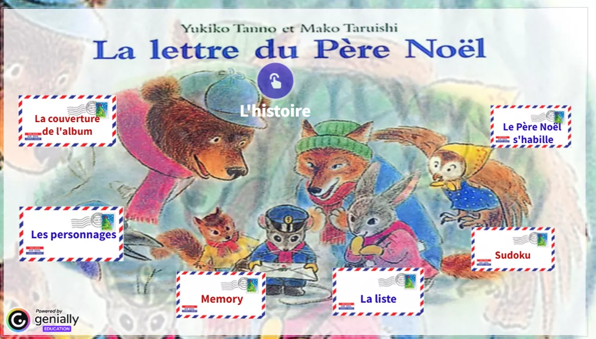 Bild in der Beschreibung des Unterrichtsmaterials La lettre du pere noel von maicressedamour #1