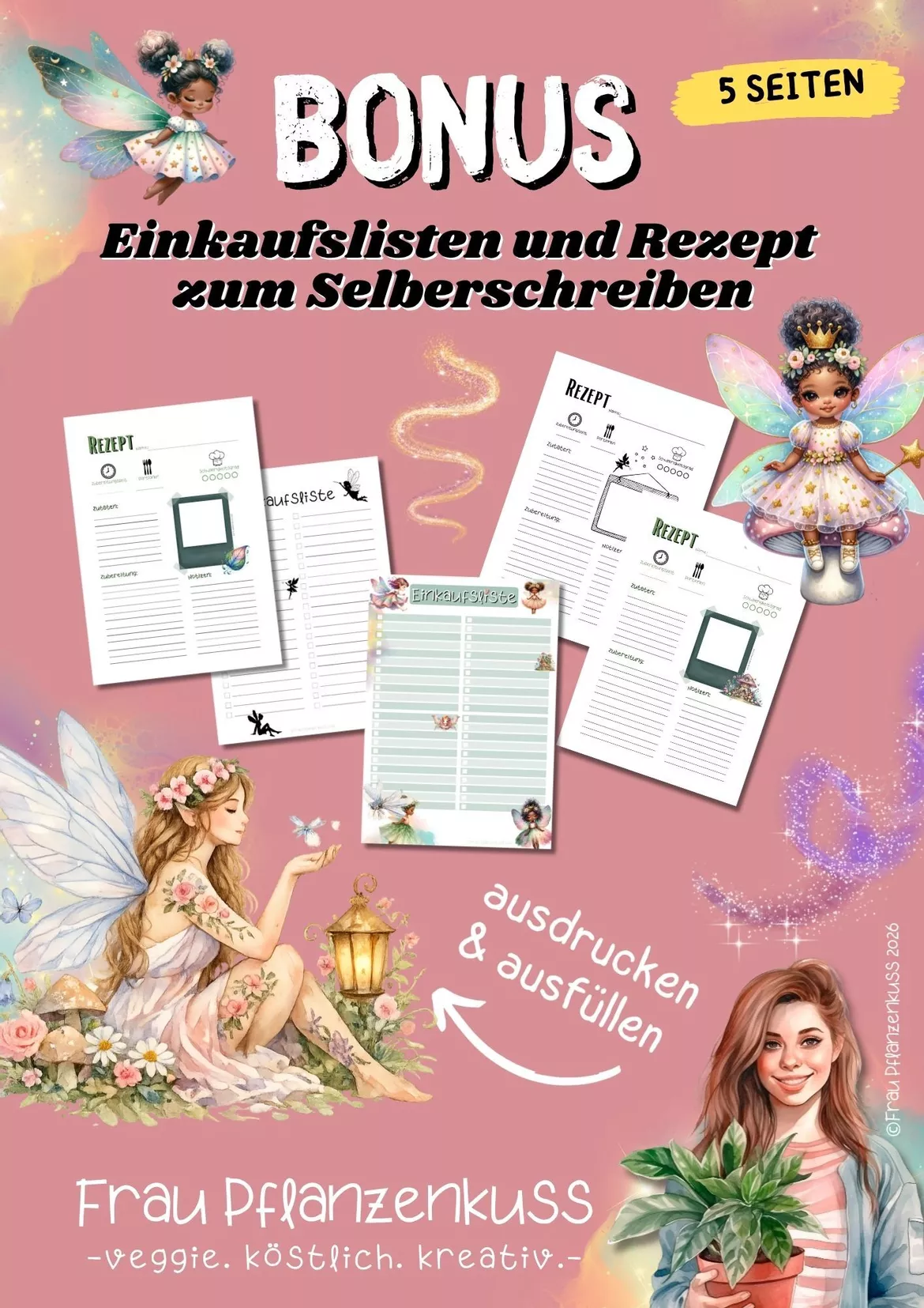 Bild in der Beschreibung des Unterrichtsmaterials Elfenrezept: Waldspieße – Häppchen aus dem Elfenwald | Gesunder Snack | Schule & Projekte | Klasse 3–6 von Frau Pflanzenkuss #3