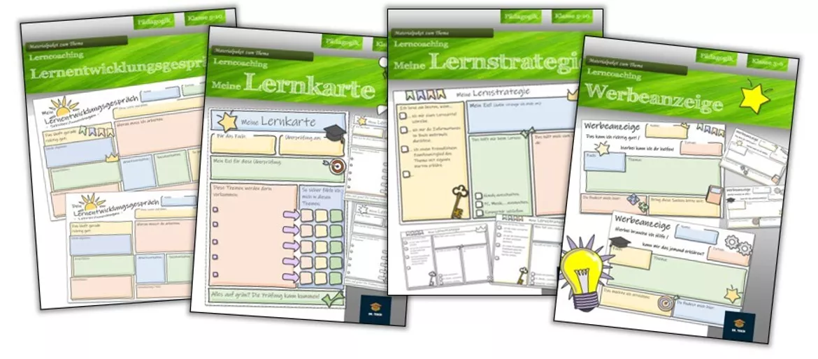 Bild in der Beschreibung des Unterrichtsmaterials Lernen lernen - Themenpaket | Lerncoaching | Klasse 5-10 von Dr.Teach #1