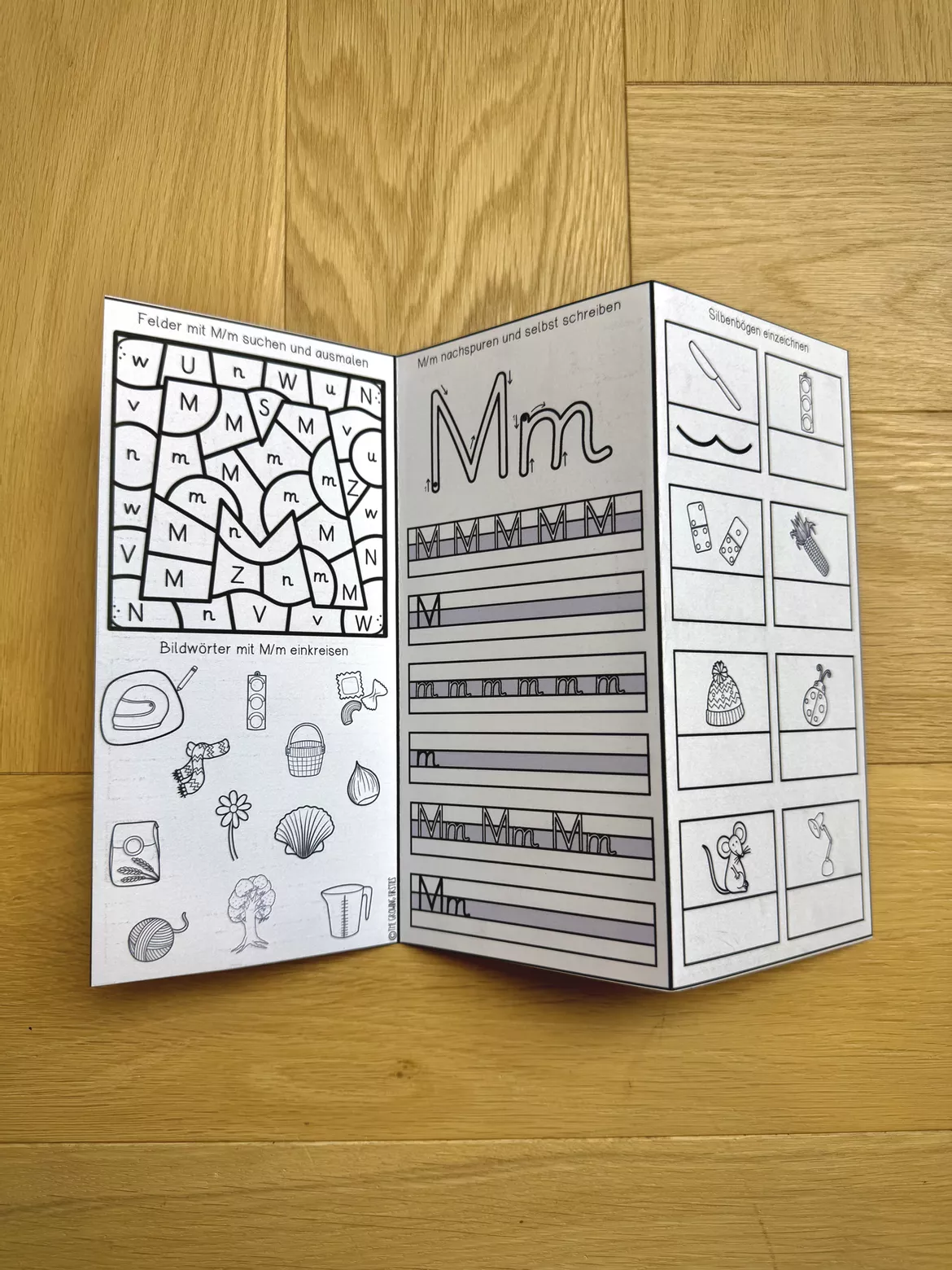 Bild in der Beschreibung des Unterrichtsmaterials ABC-Broschüren – Buchstaben lernen mit 26 Miniheften von The Growing Firsties #7