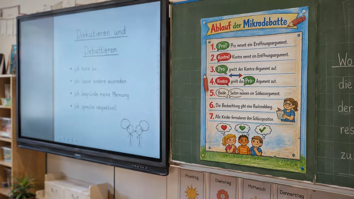 Bild in der Beschreibung des Unterrichtsmaterials Materialpaket: Debattieren und Diskutieren - Unterrichtsreihe, UB-Stunde und Material von CarosClass #1