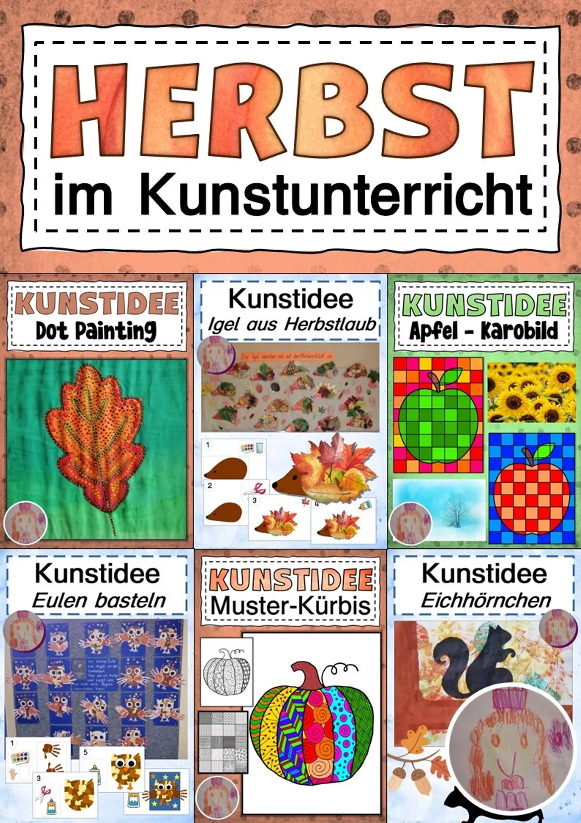 Bild in der Beschreibung des Unterrichtsmaterials Herbst Fensterbilder Herbstblätter von Abenteuer Grundschule #1