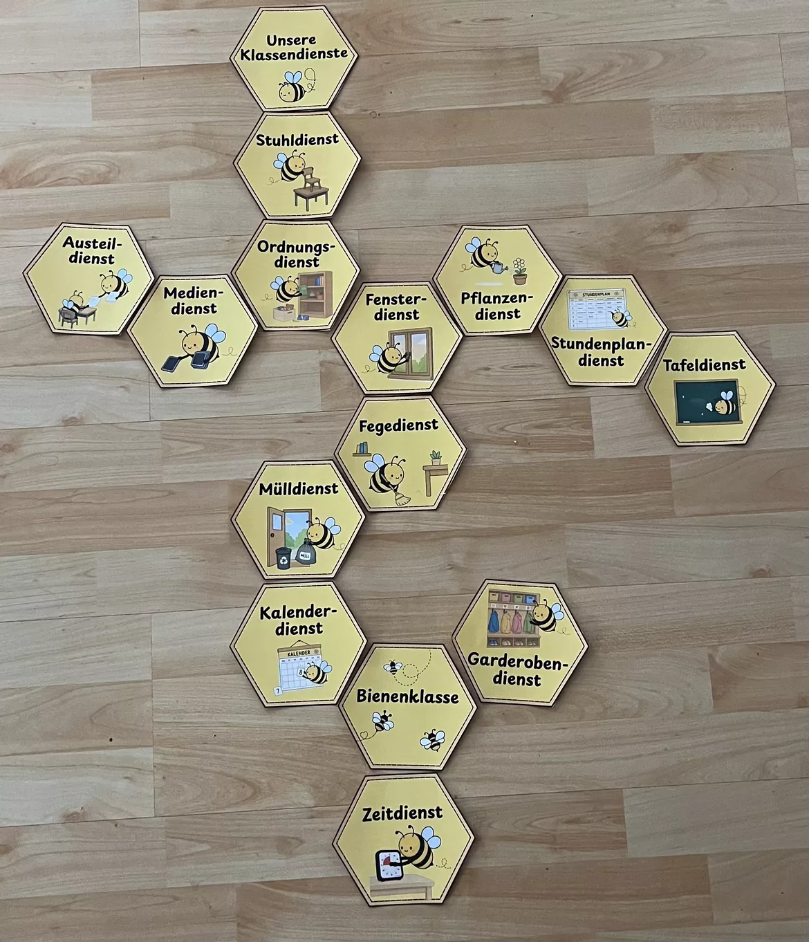 Bild in der Beschreibung des Unterrichtsmaterials Materialpaket - Bienenklasse von Fr.Bachli #1