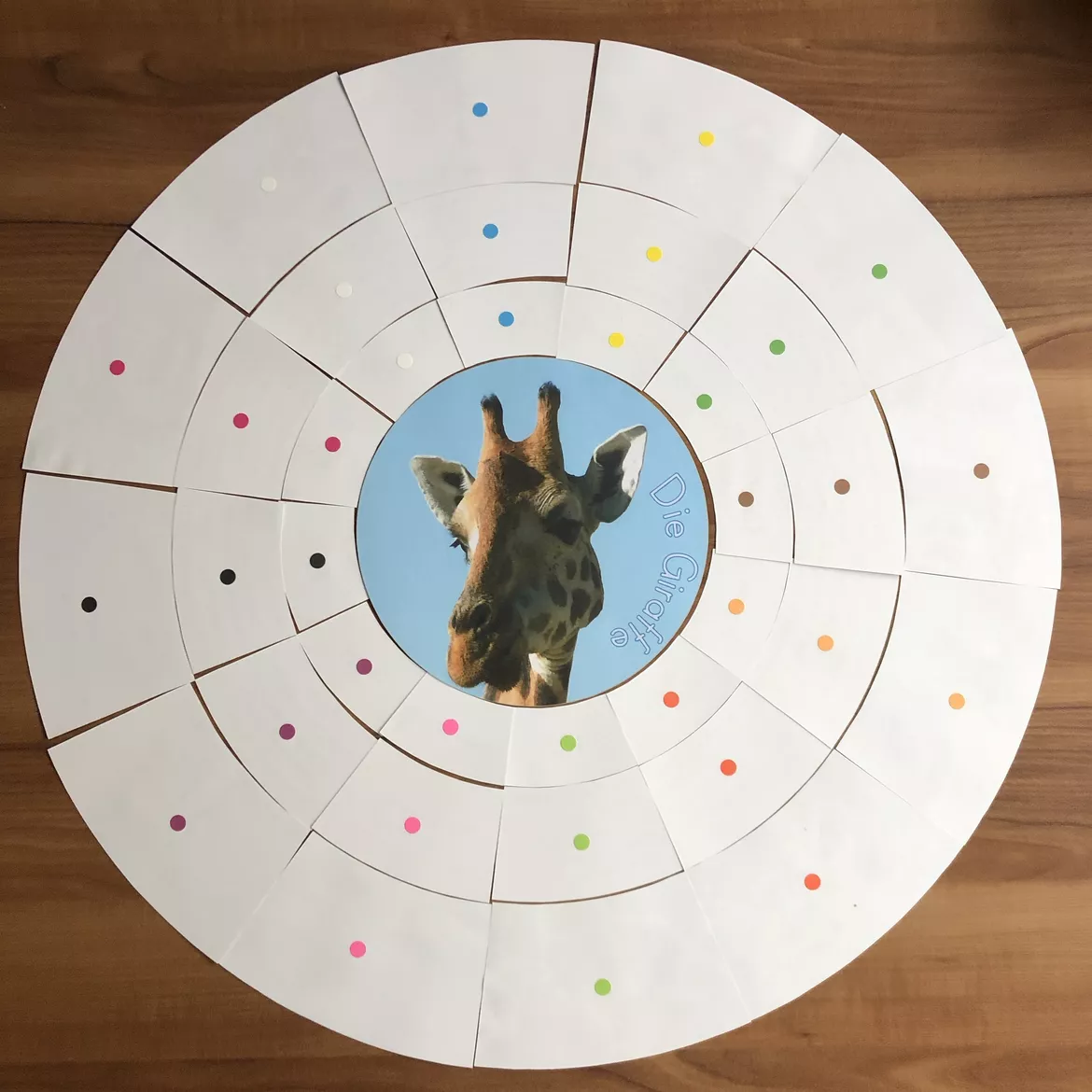 Bild in der Beschreibung des Unterrichtsmaterials 🦒 Legekreis Giraffe 🦒 von Giraffes_love_school #2
