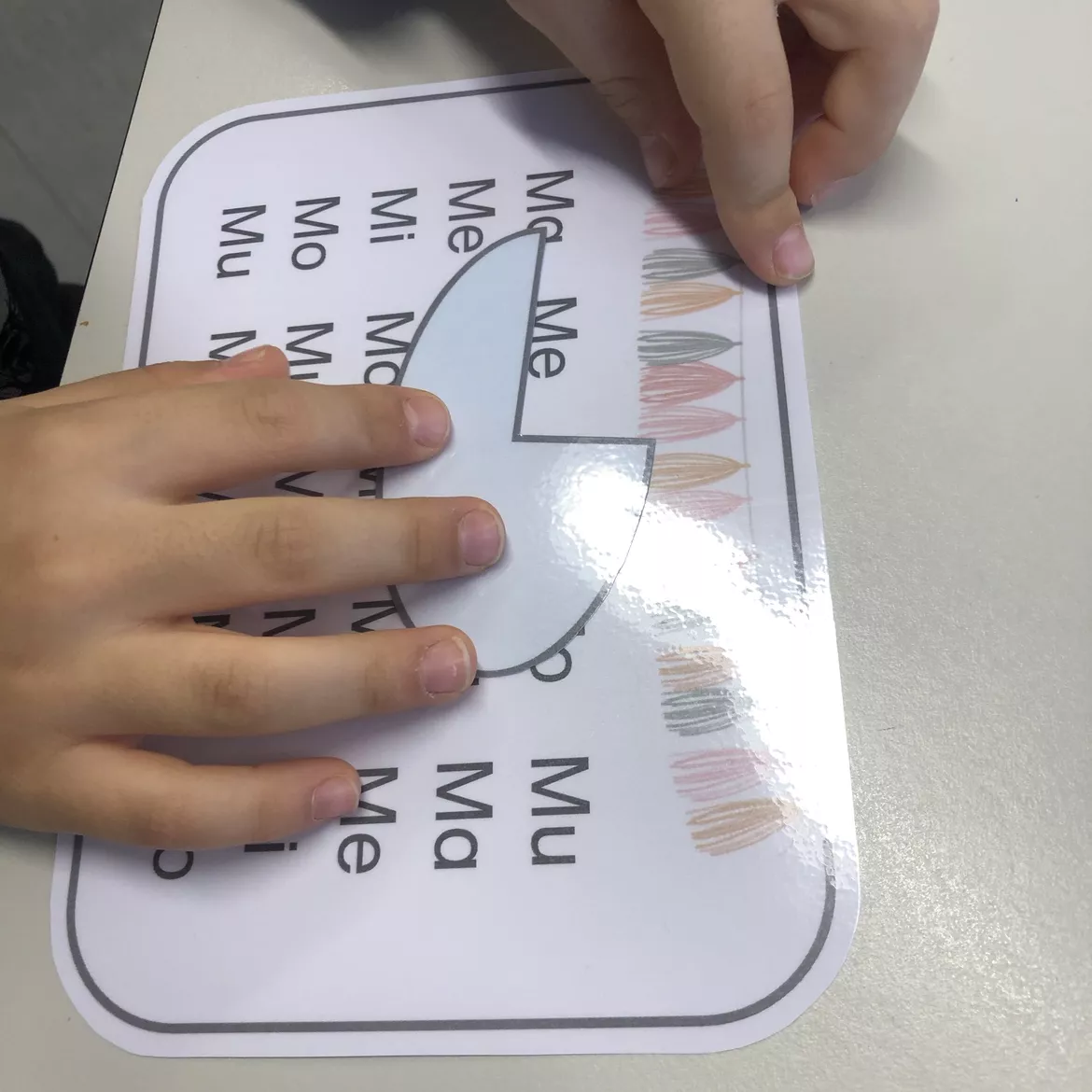 Bild in der Beschreibung des Unterrichtsmaterials Lesekartei für Erstleser Klasse 1 von Giraffes_love_school #1