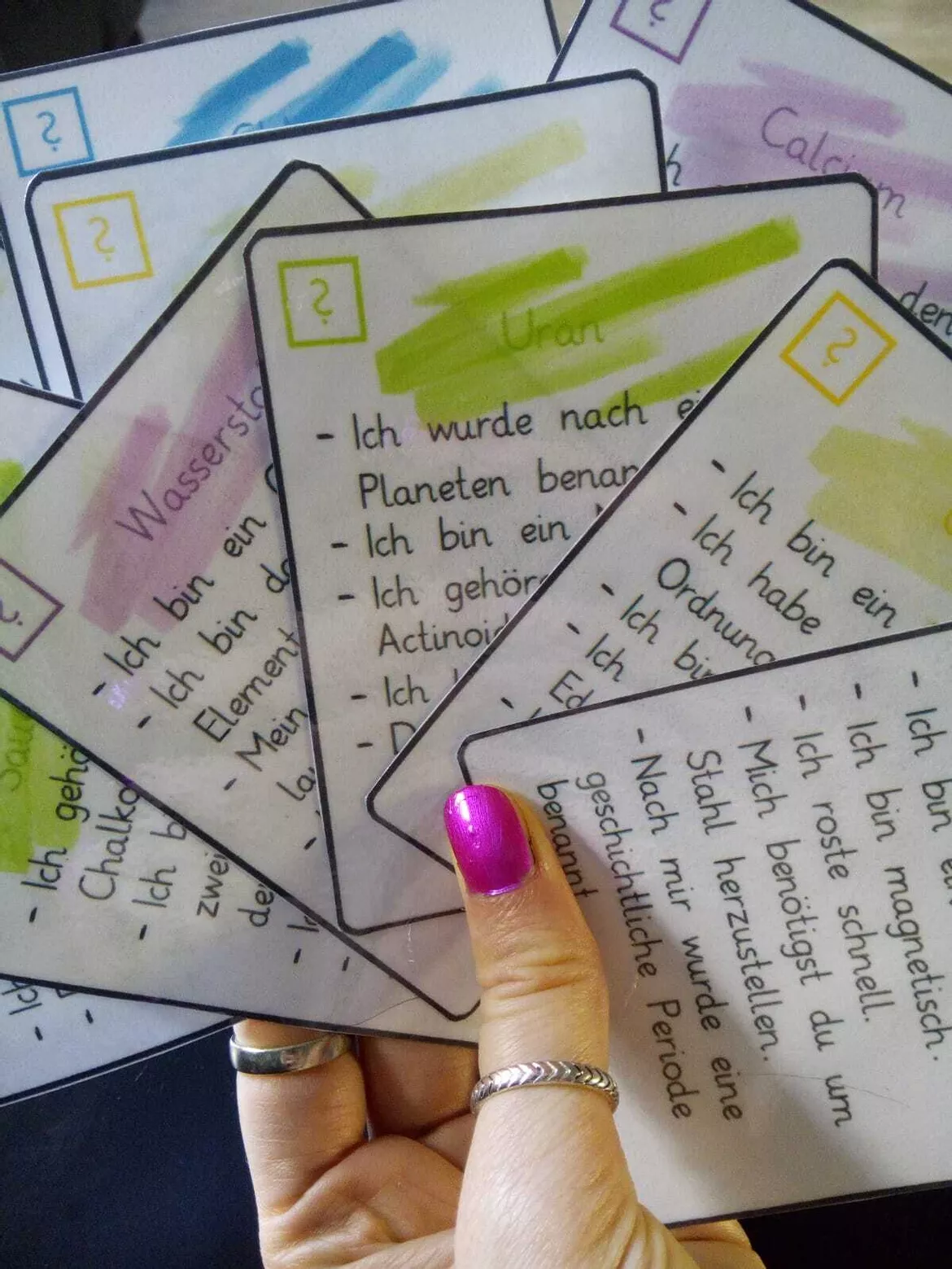 Bild in der Beschreibung des Unterrichtsmaterials PSE: Welches Element bin ich? von Natur.Wissen.schaffen #3