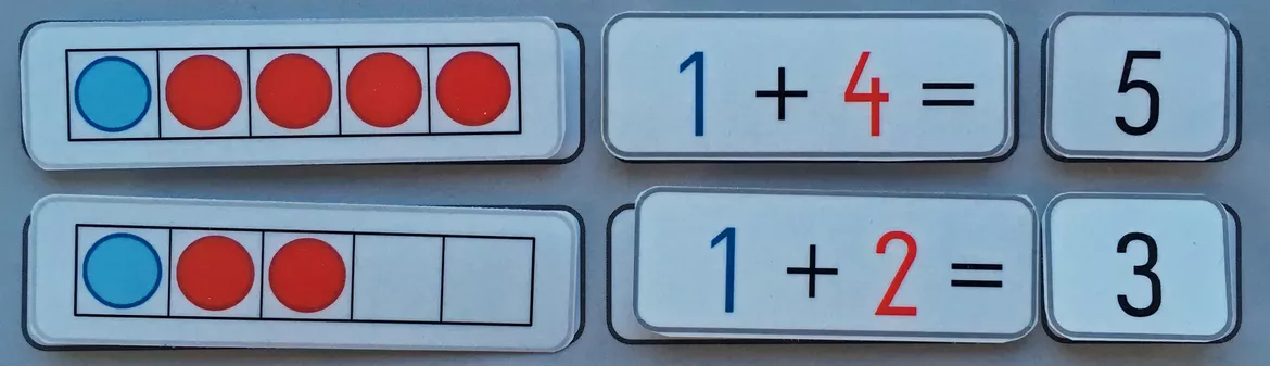 Bild in der Beschreibung des Unterrichtsmaterials Klettmappe 4 - ZR 5 Addition von lebendiges lernen #1