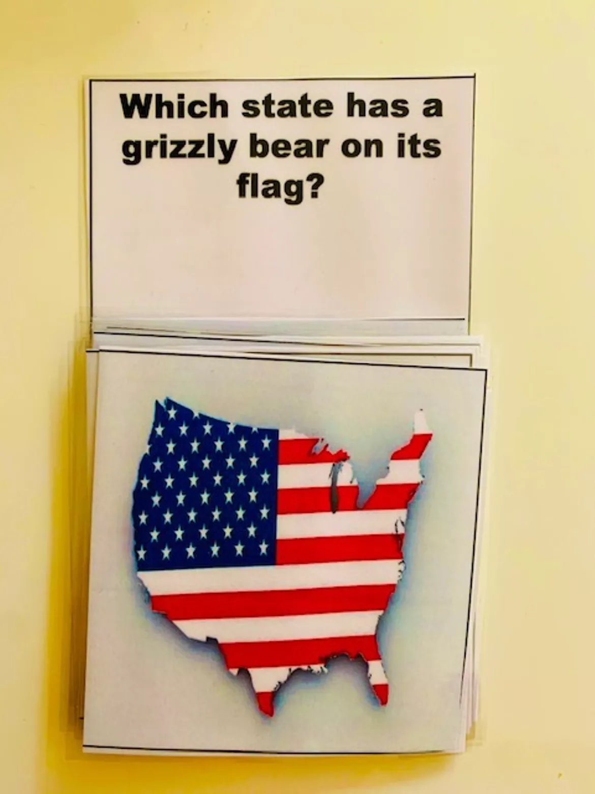 Bild in der Beschreibung des Unterrichtsmaterials USA Brettspiel von Teacher