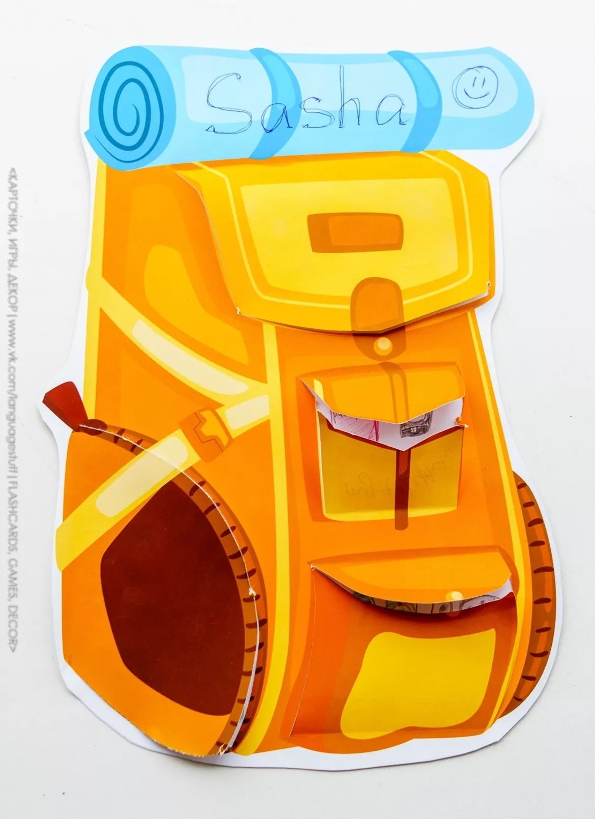 Bild in der Beschreibung des Unterrichtsmaterials Pack Your Backpack von Language Stuff #1