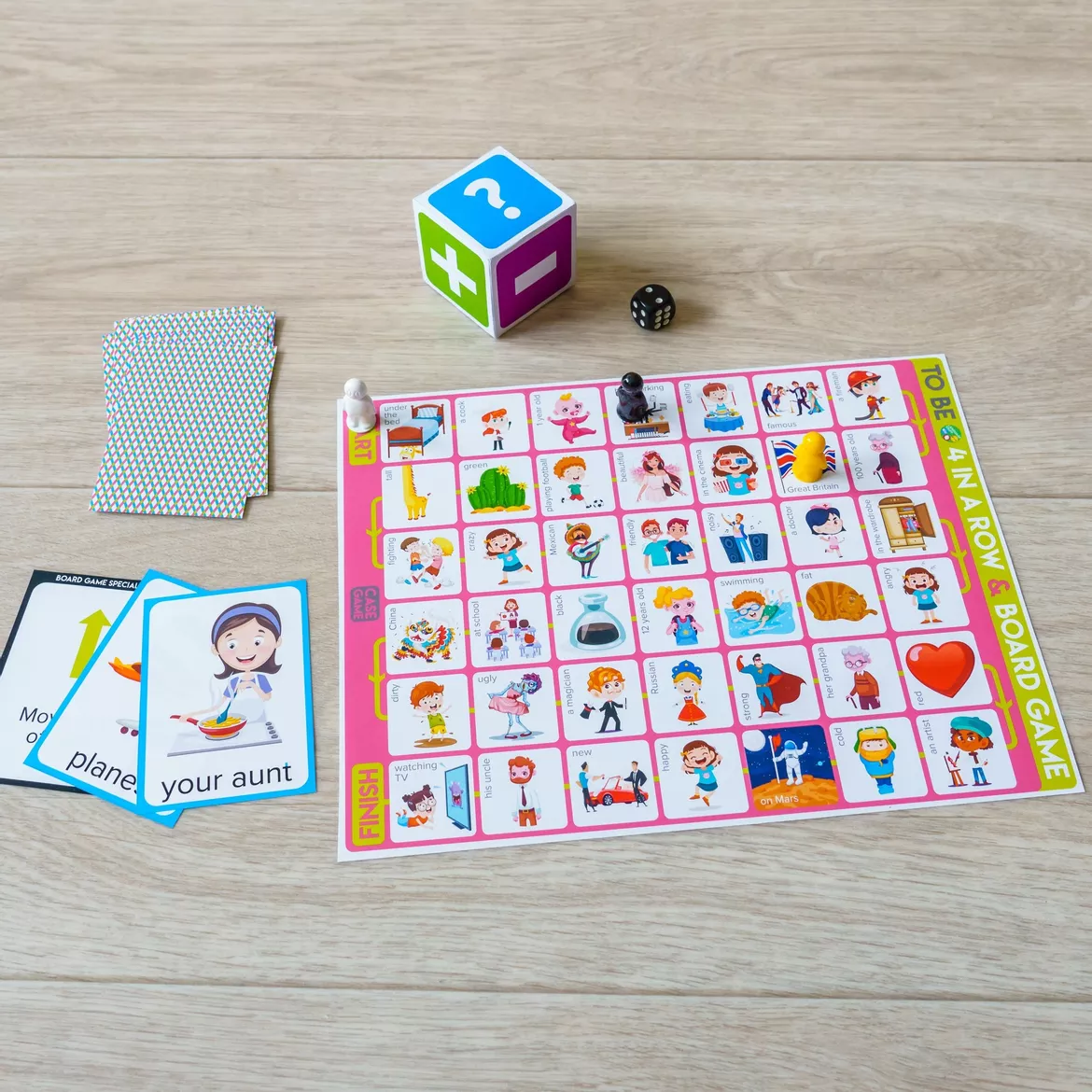 Bild in der Beschreibung des Unterrichtsmaterials To Be 7 in 1 von Language Stuff #8