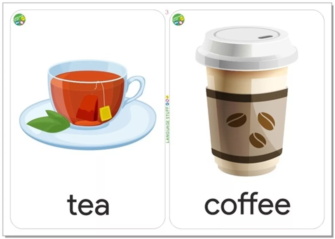 Bild in der Beschreibung des Unterrichtsmaterials Food & Cooking Flashcards von Language Stuff #3