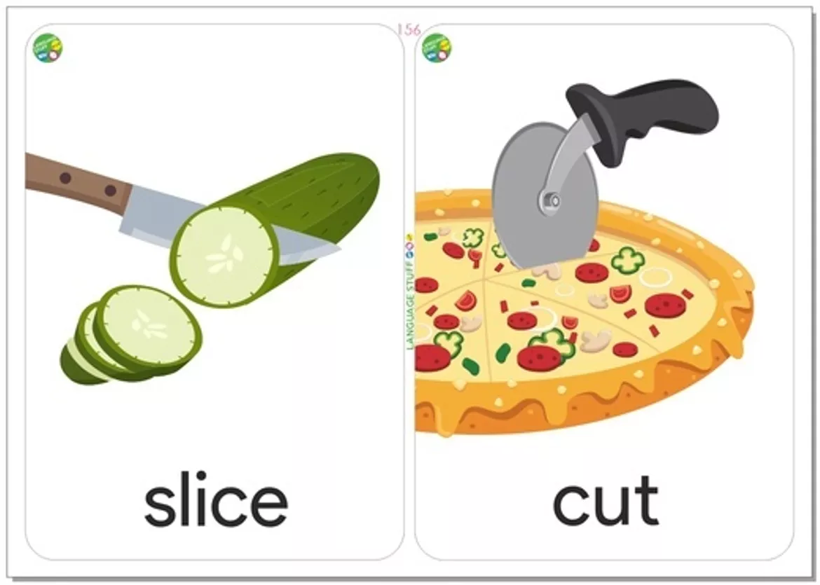 Bild in der Beschreibung des Unterrichtsmaterials Food & Cooking Flashcards von Language Stuff #5