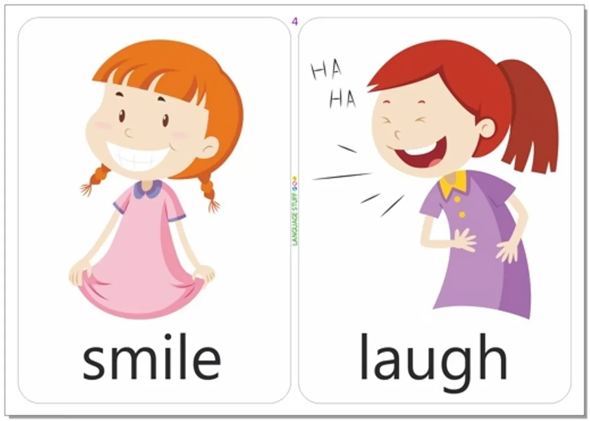 Bild in der Beschreibung des Unterrichtsmaterials ACTION VERBS flashcards von Language Stuff #1