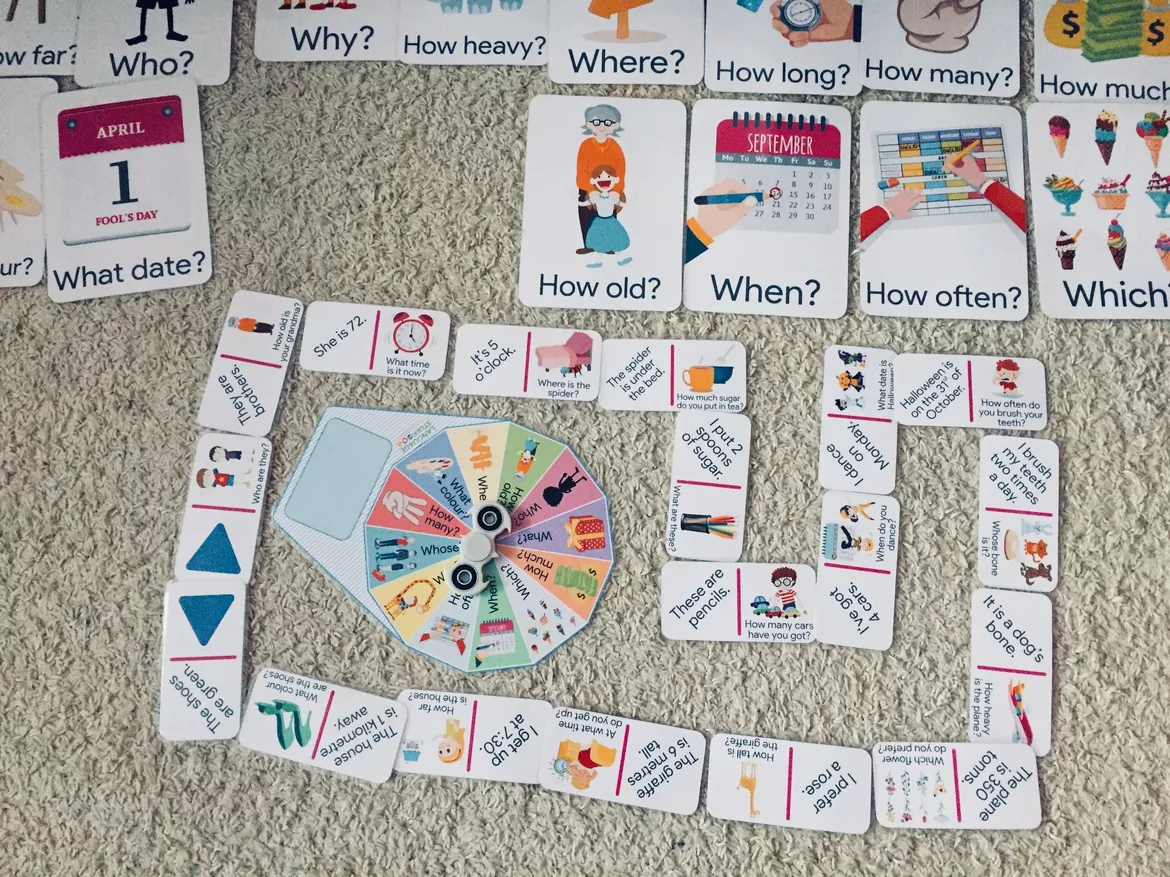 Bild in der Beschreibung des Unterrichtsmaterials Special questions 6in1 von Language Stuff #3