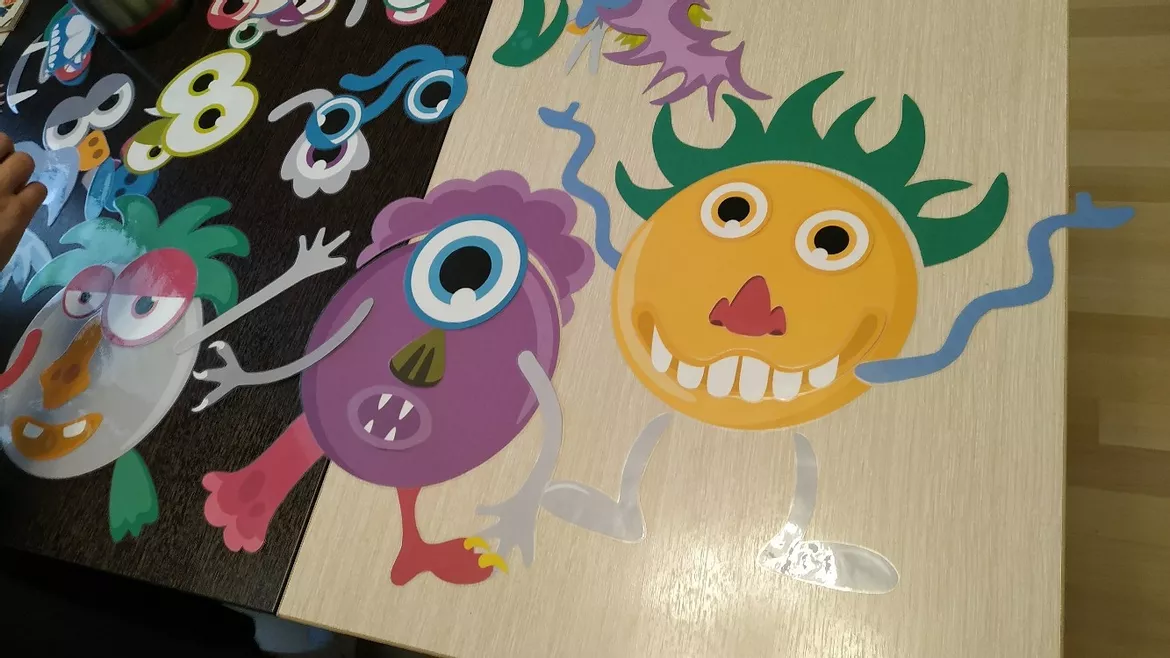 Bild in der Beschreibung des Unterrichtsmaterials Create your monster von Language Stuff #1