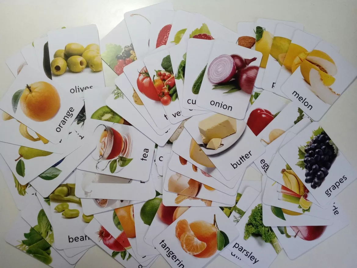 Bild in der Beschreibung des Unterrichtsmaterials Food Flashcards 2in1 von Language Stuff #4