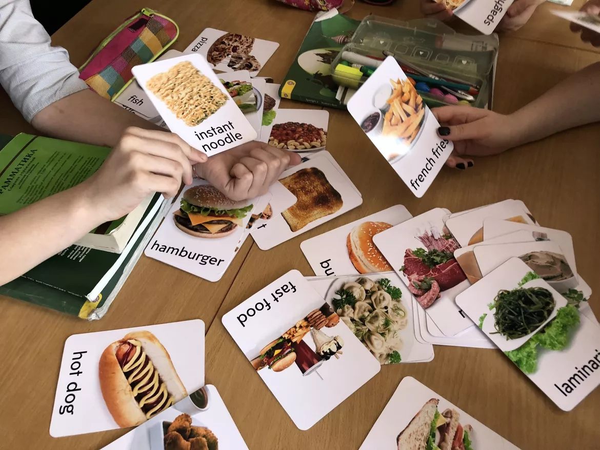 Bild in der Beschreibung des Unterrichtsmaterials Food Flashcards 2in1 von Language Stuff #3