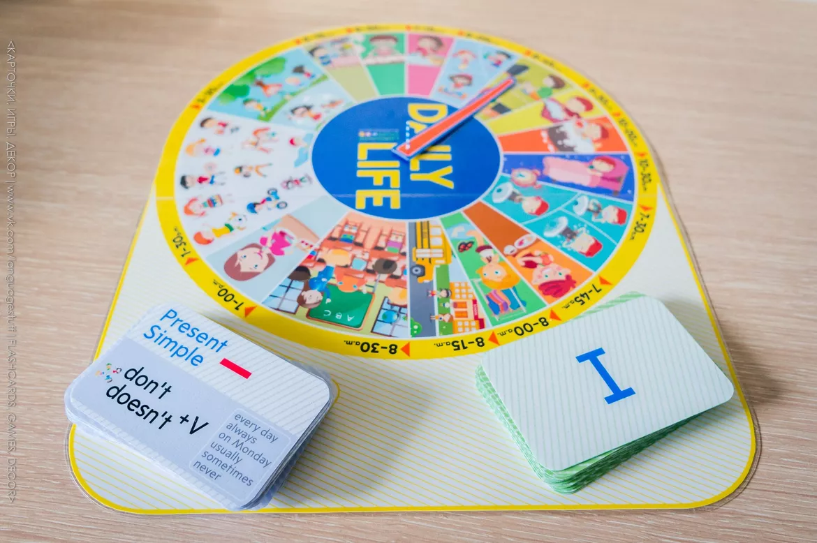 Bild in der Beschreibung des Unterrichtsmaterials Daily Life Child von Language Stuff #4