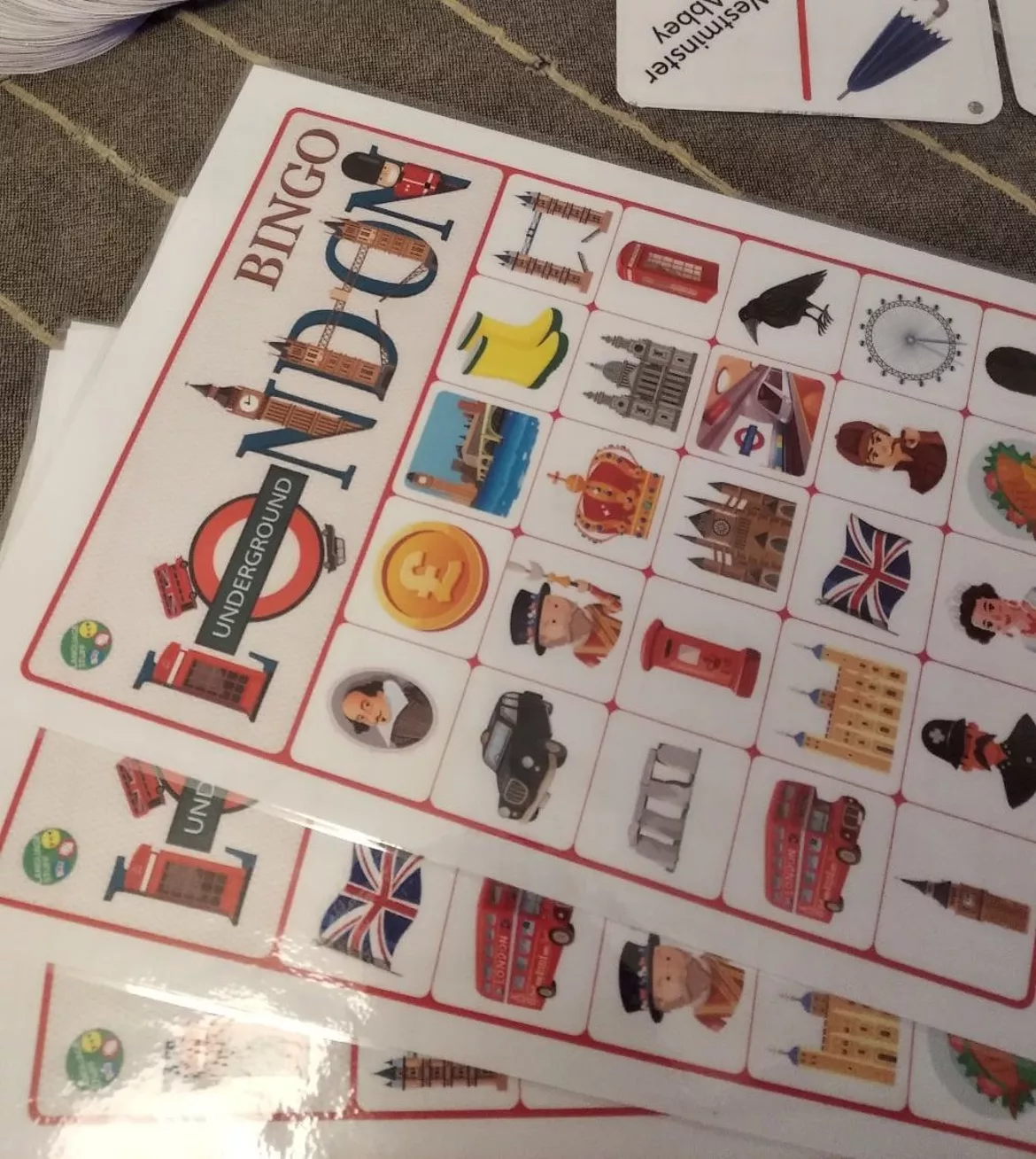 Bild in der Beschreibung des Unterrichtsmaterials London 6in1 von Language Stuff #5