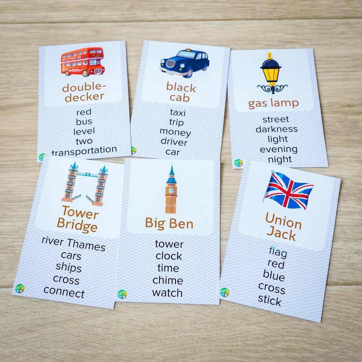 Bild in der Beschreibung des Unterrichtsmaterials London 6in1 von Language Stuff #6