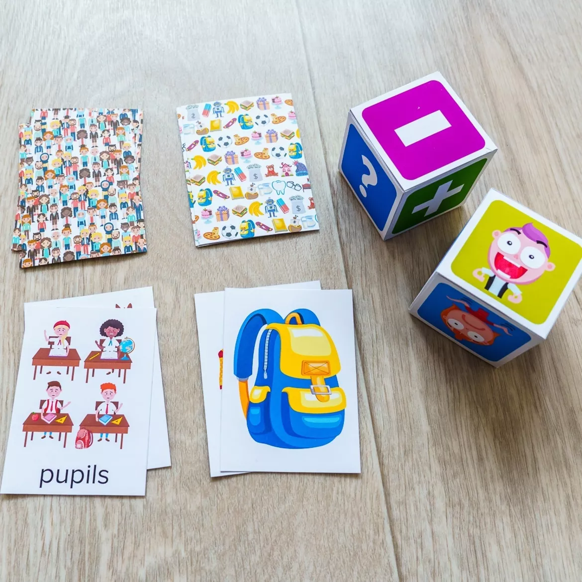Bild in der Beschreibung des Unterrichtsmaterials Have got/Has got 6in1 von Language Stuff #6