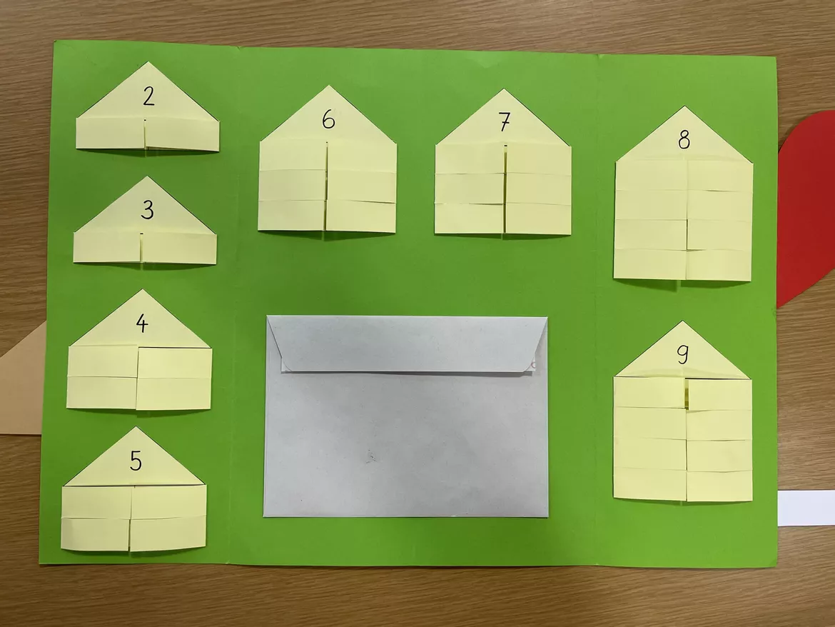 Bild in der Beschreibung des Unterrichtsmaterials Lapbook Zerlegungen (ZR 10) von happy_teacher28 #2