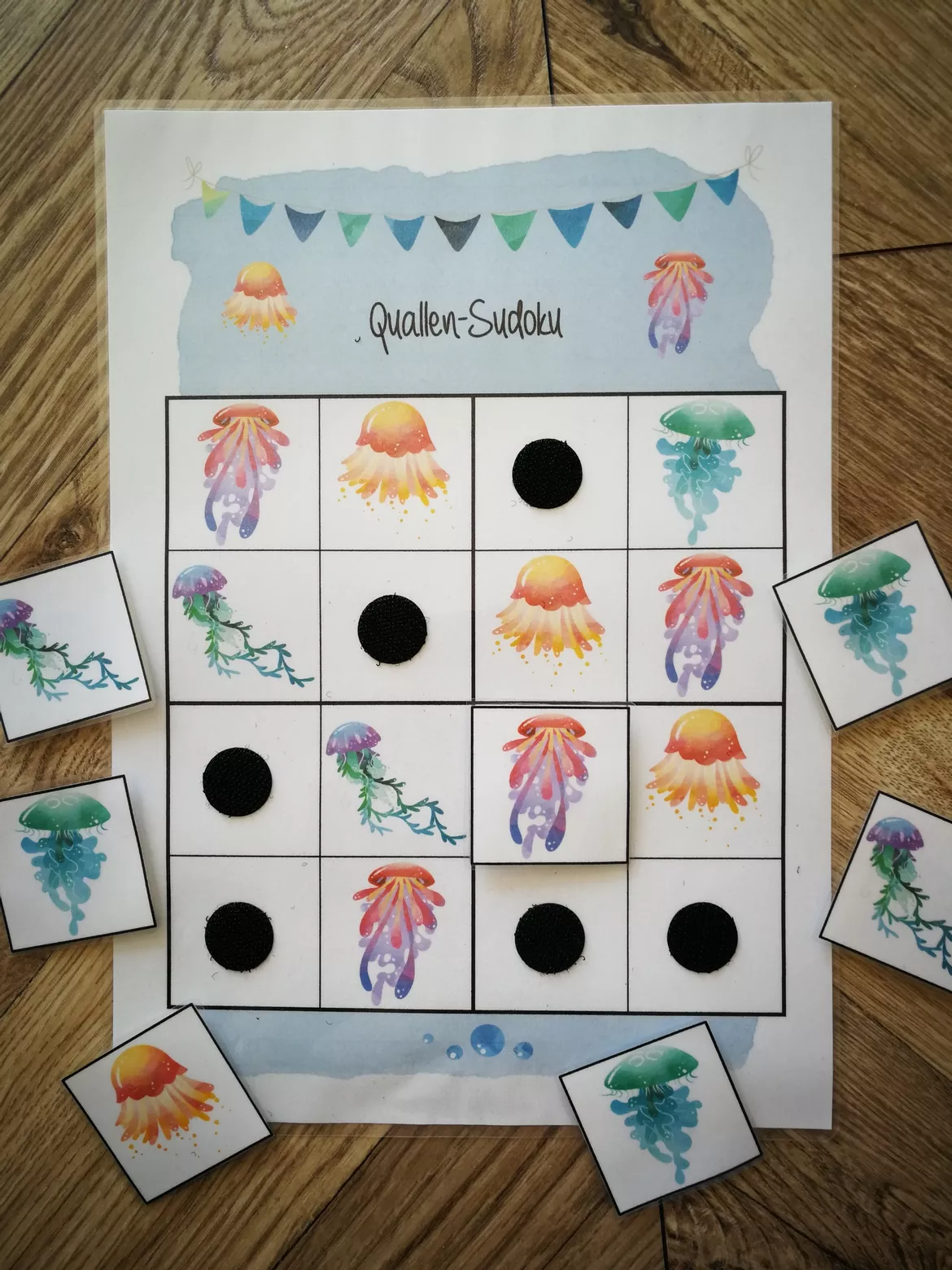 Bild in der Beschreibung des Unterrichtsmaterials Mystère: Sudoku d‘automne von Ein Hauch Glitzer #1