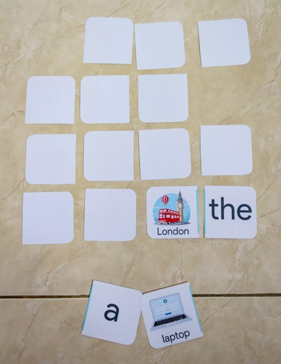 Bild in der Beschreibung des Unterrichtsmaterials Articles domino 4in1 von Language Stuff #3