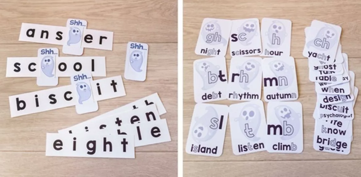 Bild in der Beschreibung des Unterrichtsmaterials Silent Letters 6in1 von Language Stuff #2