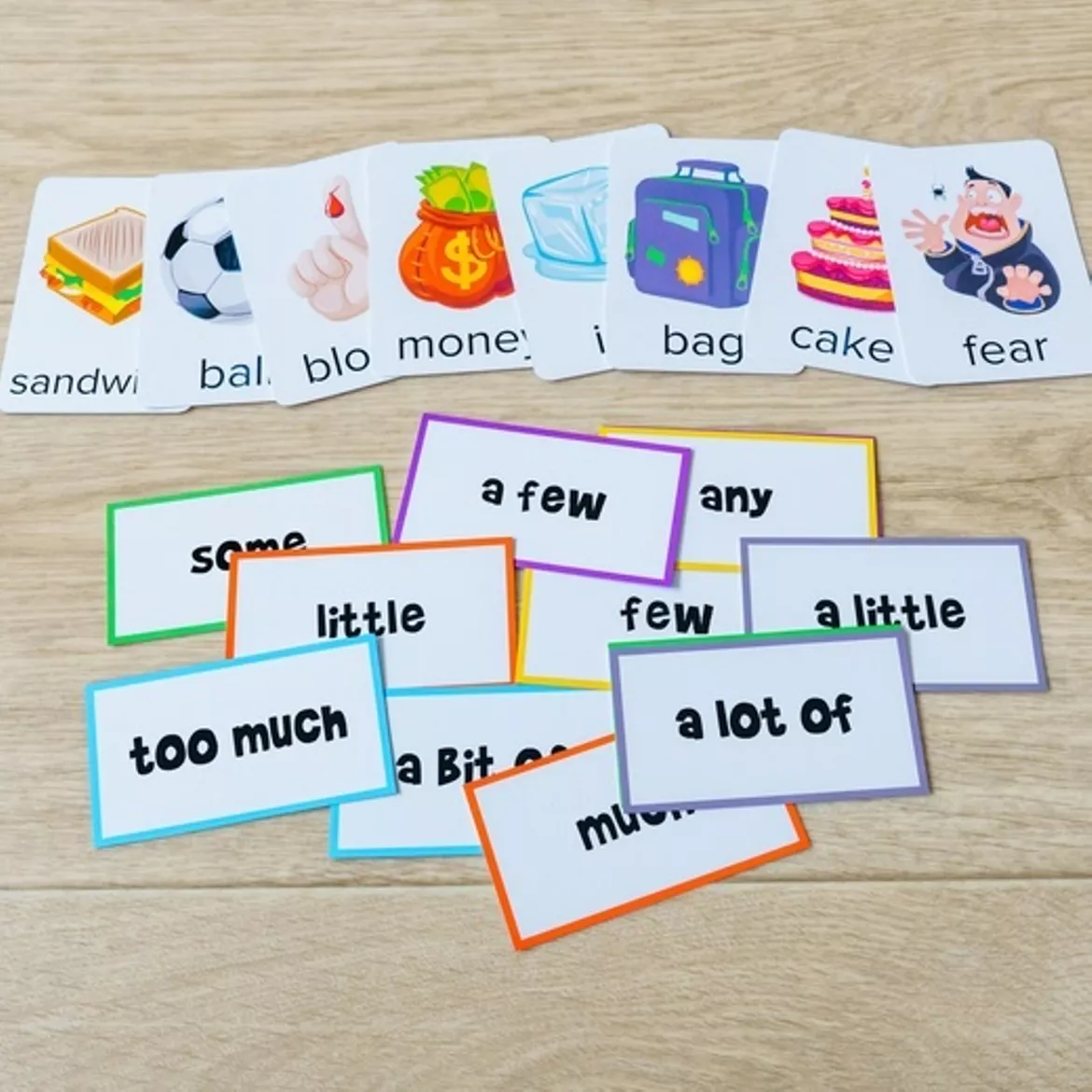 Bild in der Beschreibung des Unterrichtsmaterials Quantifiers 5in1 von Language Stuff #4