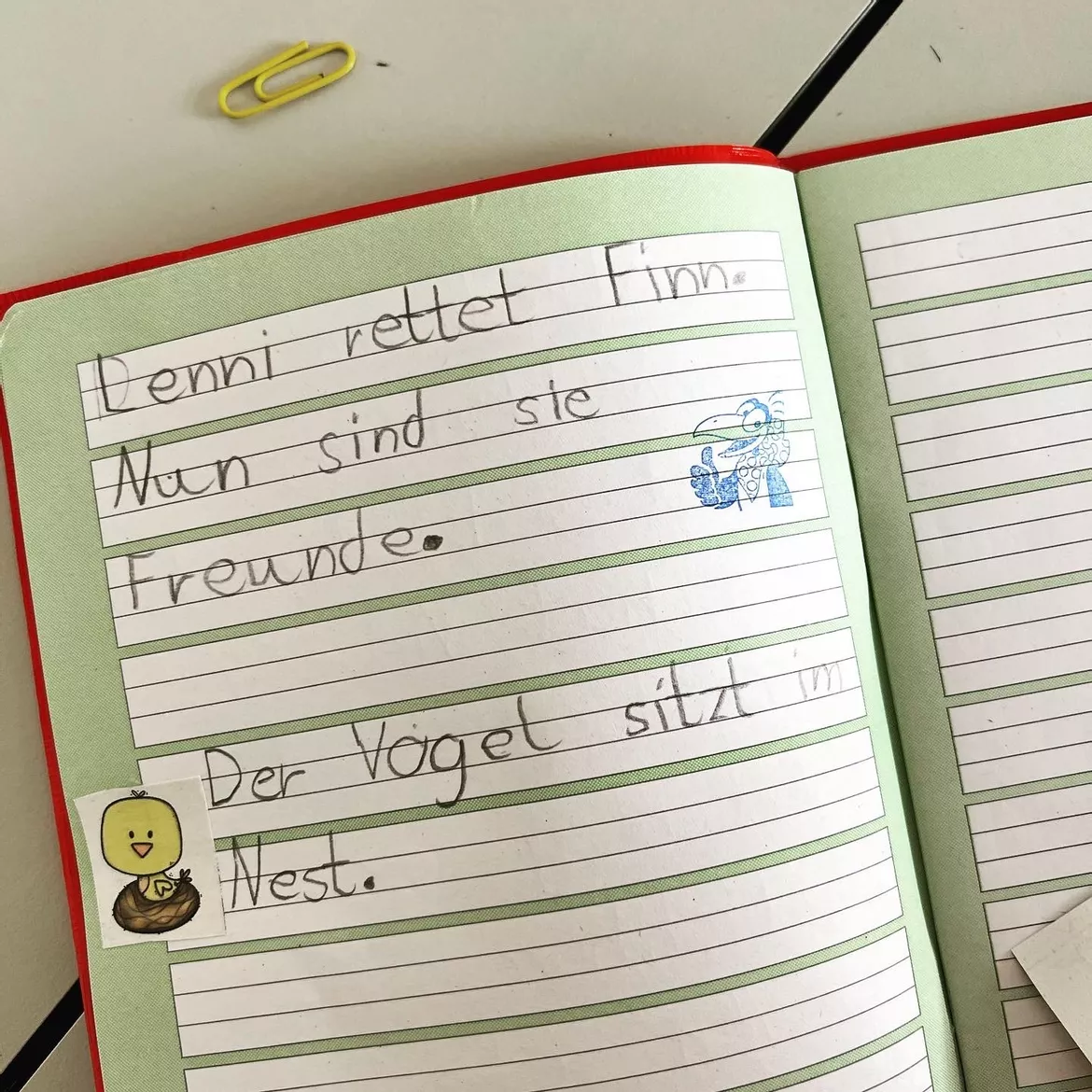 Bild in der Beschreibung des Unterrichtsmaterials Sätze lesen & Bilder zuordnen – Deutsch Klasse 1 Frühling von Giraffes_love_school #2