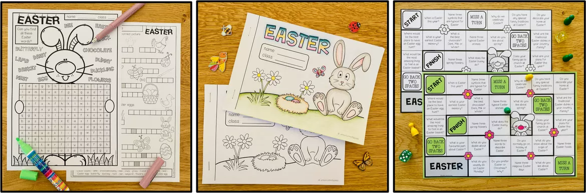 Bild in der Beschreibung des Unterrichtsmaterials EASTER - MATERIALPAKET von Unterrichtmitspass #2