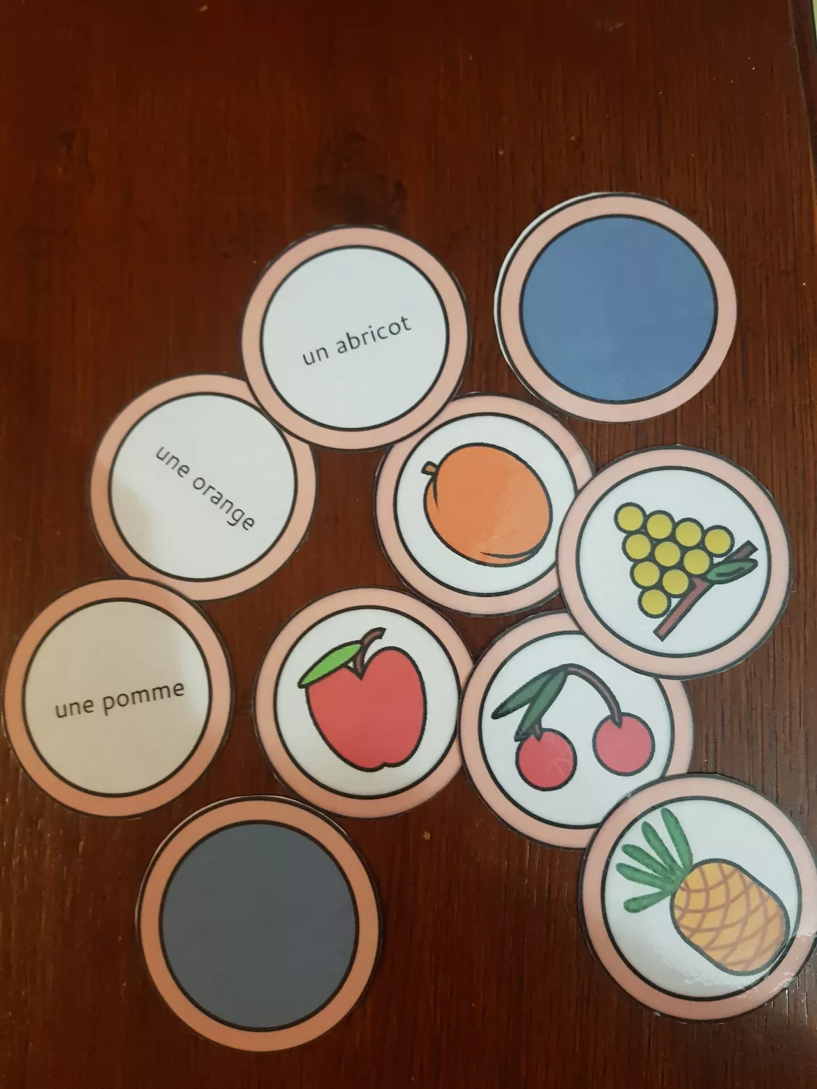 Bild in der Beschreibung des Unterrichtsmaterials apprendre-les-fruits-et-légumes von chez Anndreina #2