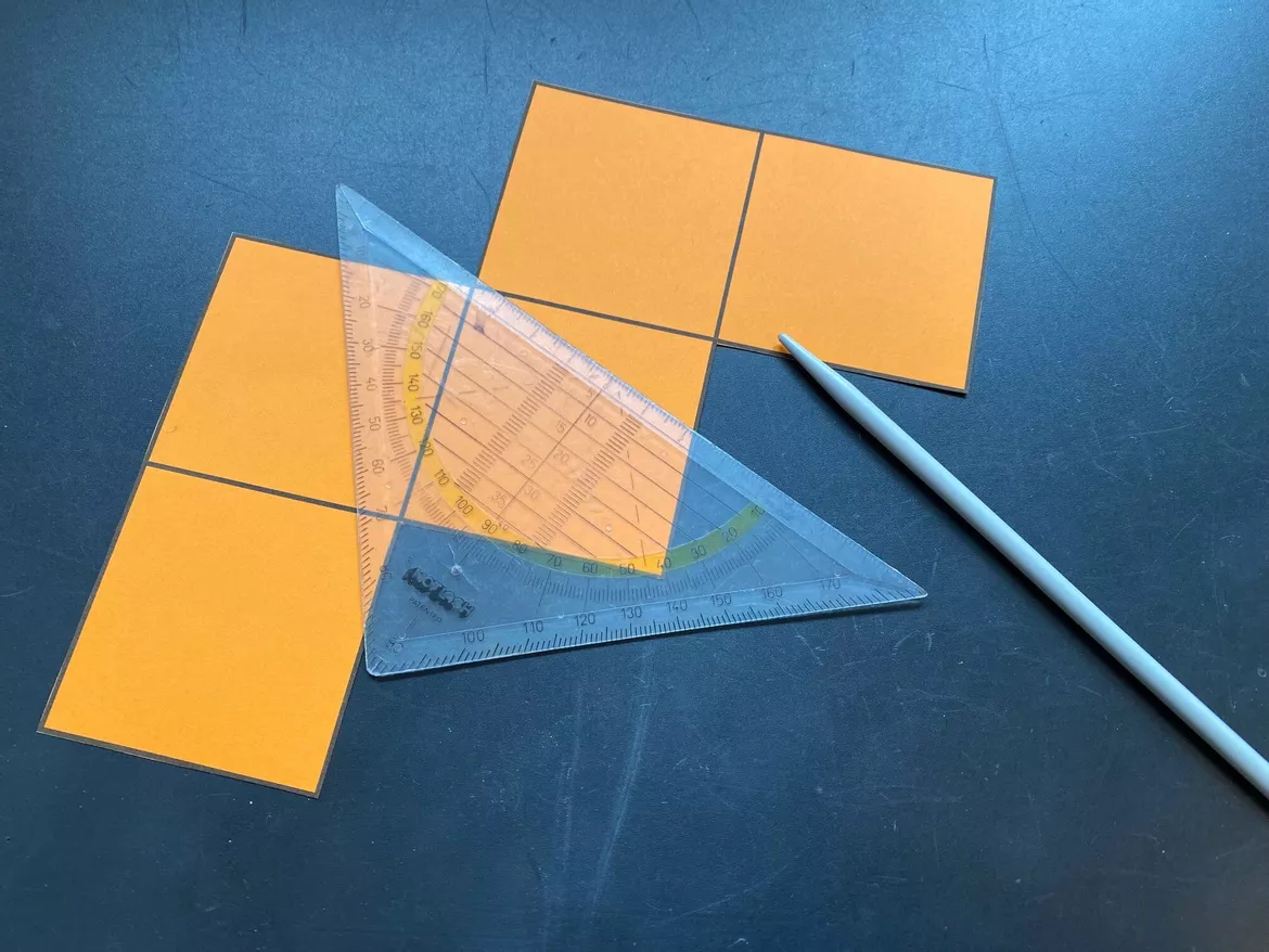 Bild in der Beschreibung des Unterrichtsmaterials Würfelnetze - Vierlinge - Fünflinge - Sechslinge von Frau Notenschlüssel #1