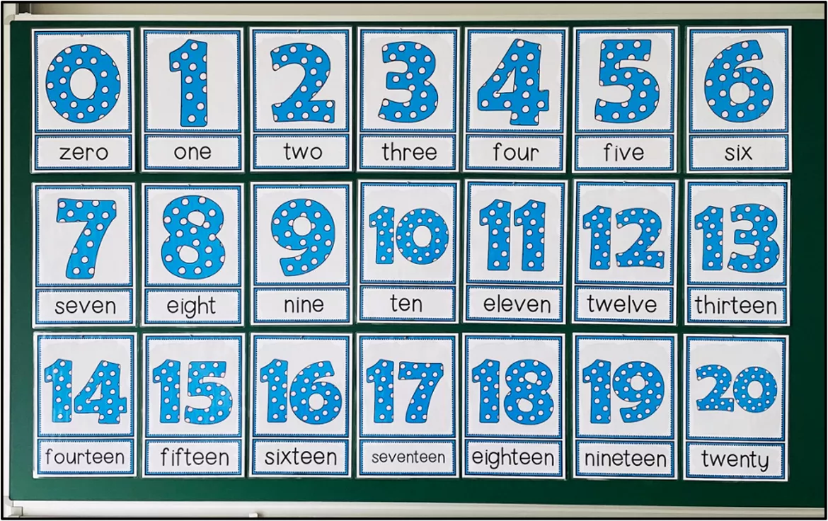 Bild in der Beschreibung des Unterrichtsmaterials NUMBERS 1-20 - Materialpaket von Unterrichtmitspass #3