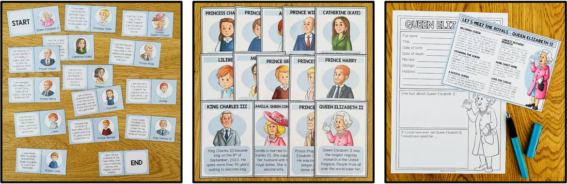 Bild in der Beschreibung des Unterrichtsmaterials THE ROYAL FAMILY - Materialpaket von Unterrichtmitspass #3