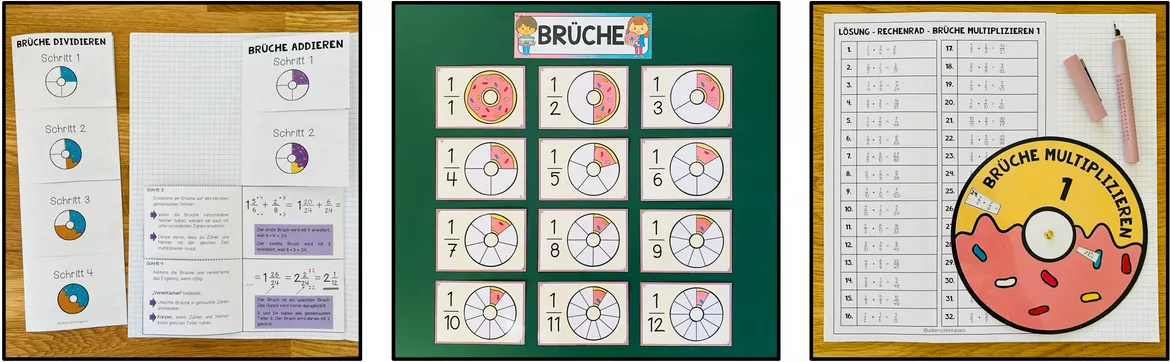 Bild in der Beschreibung des Unterrichtsmaterials BRÜCHE - Materialpaket (6. Schulstufe) von Unterrichtmitspass #3