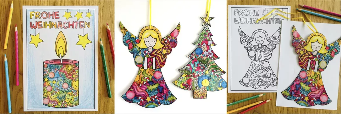 Bild in der Beschreibung des Unterrichtsmaterials NAVIDAD - Proyecto artístico von MyTeachingFactory #1