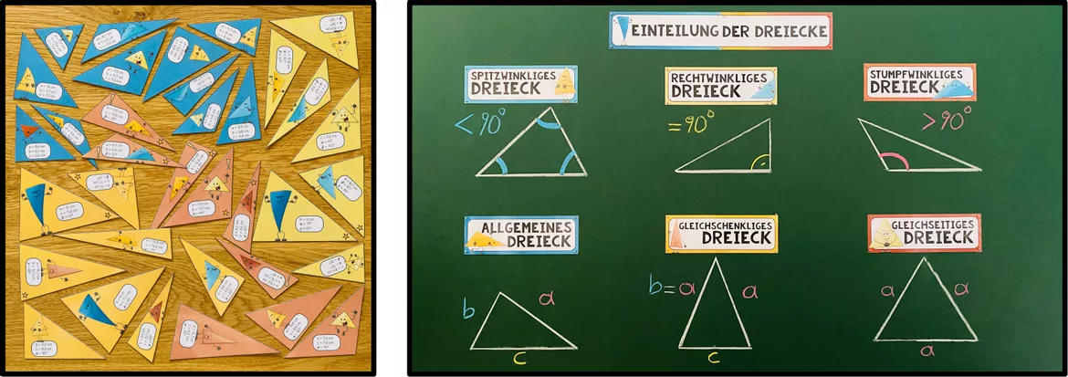 Bild in der Beschreibung des Unterrichtsmaterials DREIECKE - Materialpaket (6./7. Schulstufe) von Unterrichtmitspass #6