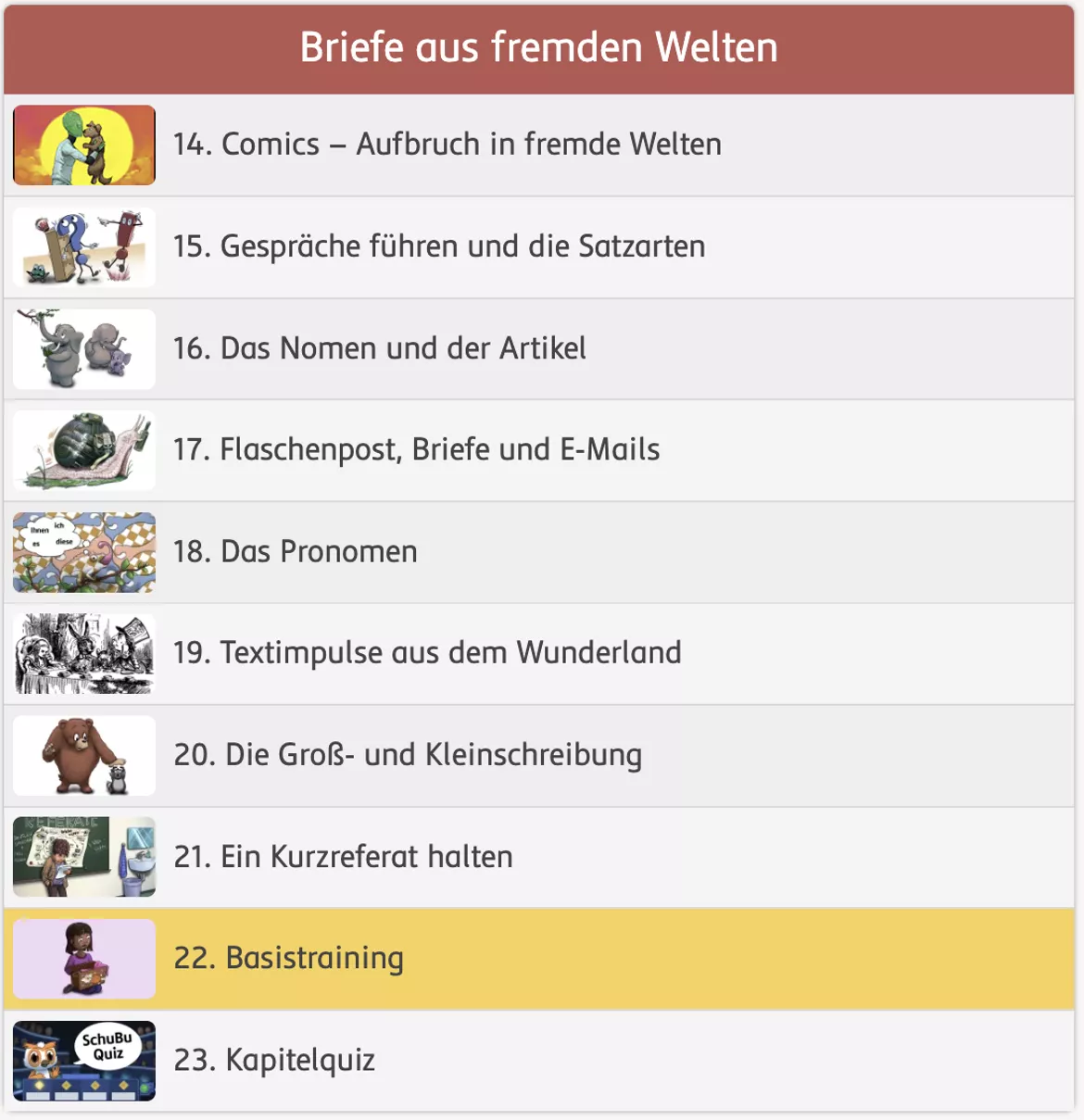 Bild in der Beschreibung des Unterrichtsmaterials Basistraining 3 (interaktiv) von SchuBu.digitaleSchulbücher #1