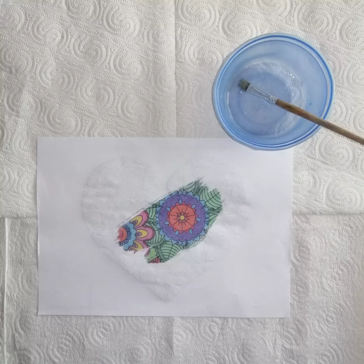 Bild in der Beschreibung des Unterrichtsmaterials Muttertag Vatertag Blumenherzen von Abenteuer Grundschule #1