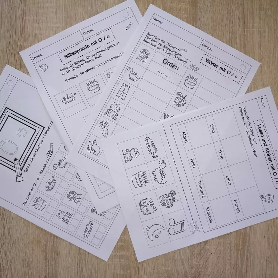 Bild in der Beschreibung des Unterrichtsmaterials Buchstabeneinführung von Abenteuer Grundschule #6