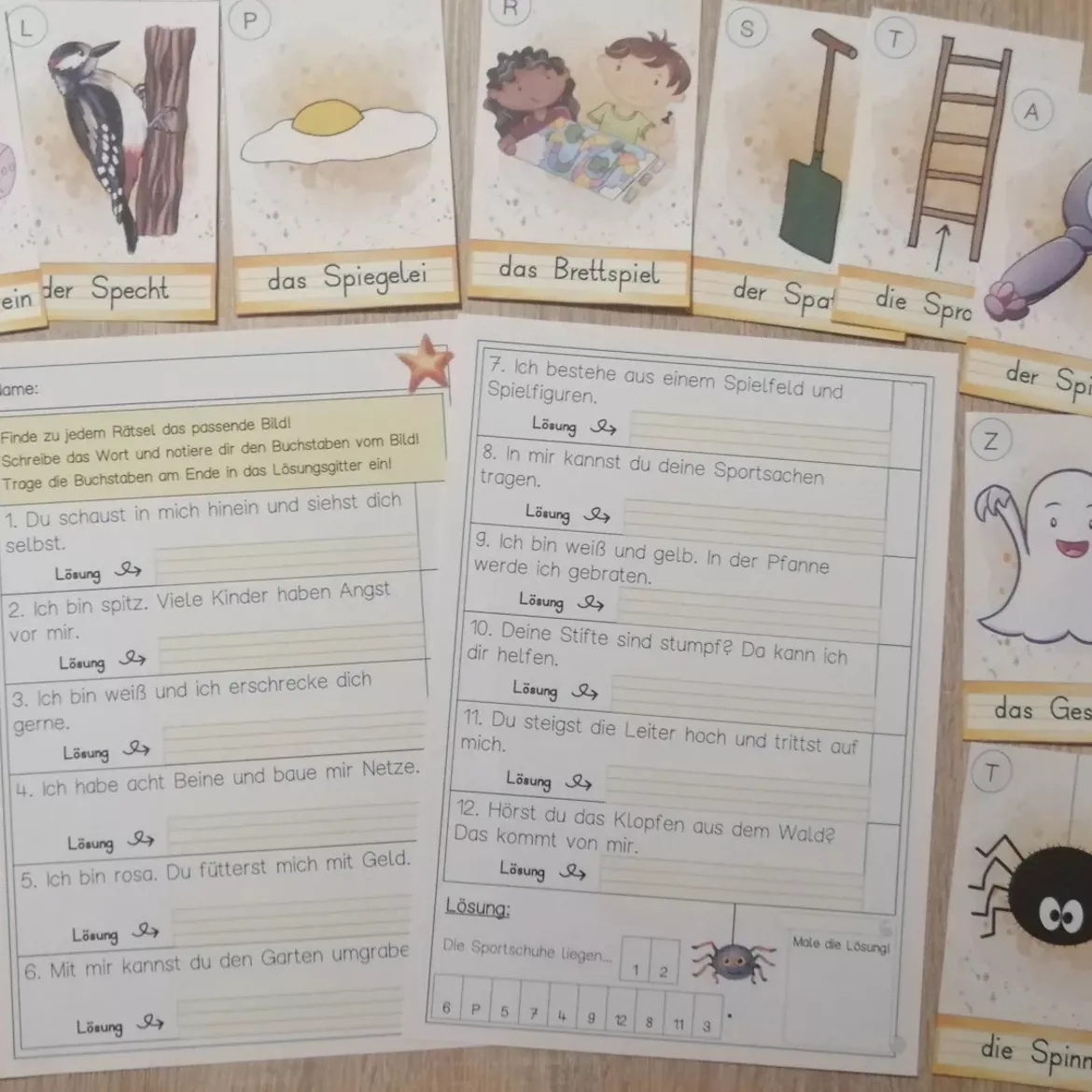 Bild in der Beschreibung des Unterrichtsmaterials Buchstabeneinführung von Abenteuer Grundschule #1