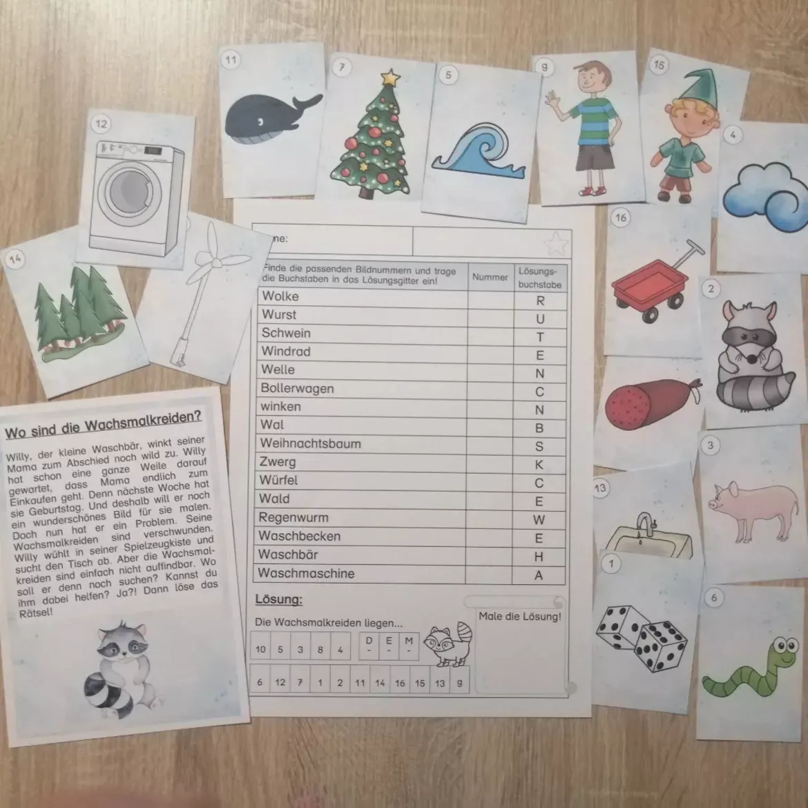 Bild in der Beschreibung des Unterrichtsmaterials Buchstabeneinführung von Abenteuer Grundschule #2