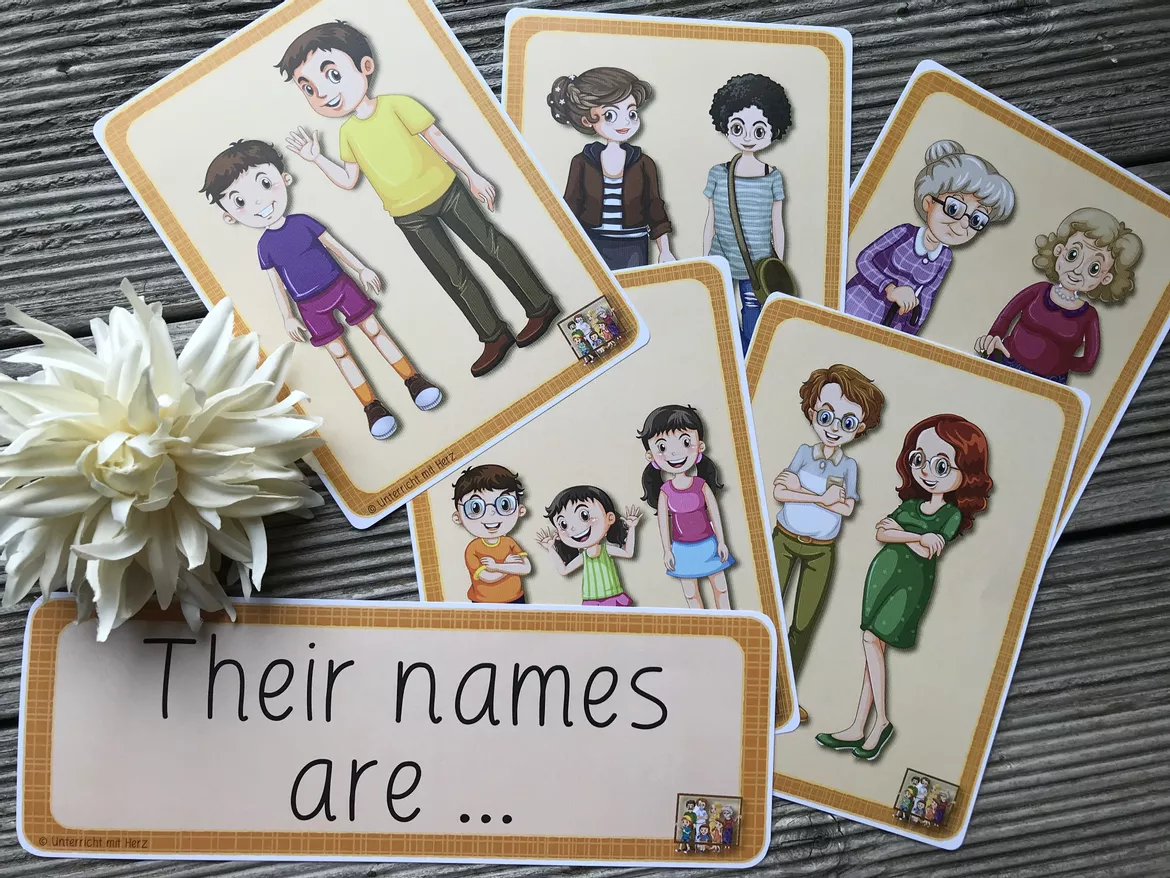 Bild in der Beschreibung des Unterrichtsmaterials Family - Materialpaket von Unterricht mit Herz #3
